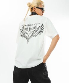 WEGO 【ユニセックス着用ITEM/MLサイズ展開】クロップドグラフィックT（SS）