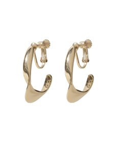 AMERICAN HOLIC ツイストフープイヤリング