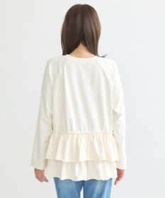 earth music&ecology フリルヘムプルオーバー