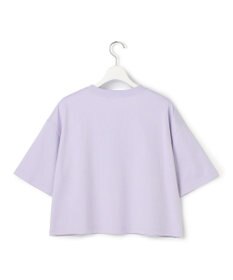 23区 【SLOW/一部店舗限定】ヴィンテージライクジャージー クロップド ロゴ Tシャツ