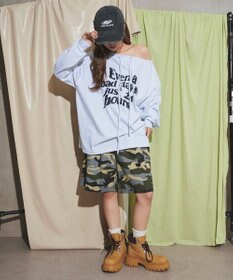 WEGO ドローストリングロゴオフショル