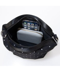 UNBILLION VERYコラボ カシュカシュ cachecache / ナイロンドローコード2wayショルダー