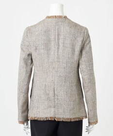 23区 【エステータ】リネンミックスツイード ジャケット