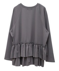 earth music&ecology フリルヘムプルオーバー