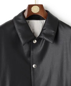 J.PRESS MEN 【プロテインレザー】ステンカラーコート