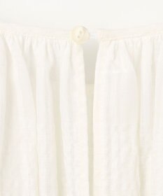 #Newans シアーチェックボリュームブラウス