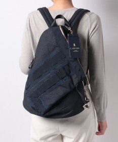 LANVIN en Bleu ミエル パスケース付リュック