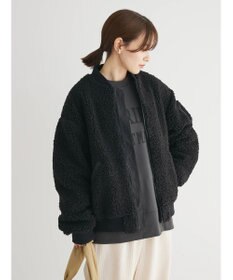 Green Parks ・Ｄｏｕｂｌｅ　Ｆｌａｇｓ　　ボアブルゾン