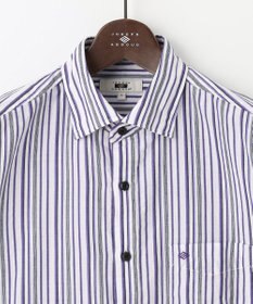 JOSEPH ABBOUD 【キングサイズ・サステイナブル】ソアロンストライプ シャツ