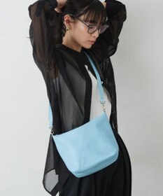 russet ソフトレザーシンプルショルダーバッグ(CE-1328-WEB)