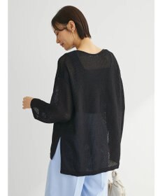 Green Parks メッシュニットプルオーバー