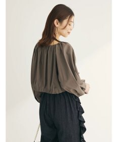 Green Parks ■ＥＳＣＡＲ　ギャザーショートプルオーバー