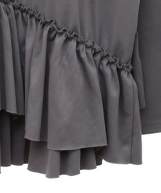 earth music&ecology フリルヘムプルオーバー