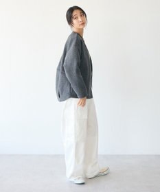 CRAFT STANDARD BOUTIQUE 圧縮ウール風ZIP付きジャケット