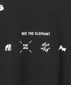 PW CIRCULUS 【WOMEN】アニマルグラフィックモックネック  ゴルフウェア レディース