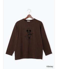 Te chichi 【Disney】ミッキー/フロッキープリントロンT