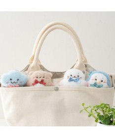 Mother garden しろたん フラットチーク キーホルダー 《らっこいぬ》 単品