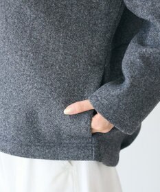 CRAFT STANDARD BOUTIQUE 圧縮ウール風ZIP付きジャケット