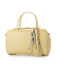 UNBILLION カシュカシュ cachecache / チャーム付横長ボストン