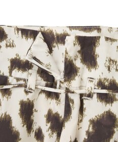 CRAFT STANDARD BOUTIQUE ヒョウ柄プリントIラインスカート