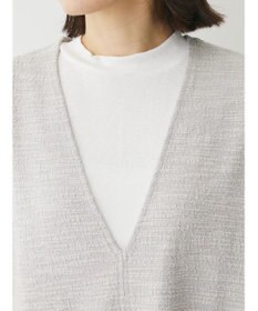 Green Parks ＳＥＴ２点　カットツイードベスト＋プルオーバー