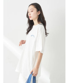 earth music&ecology Ｌｅｅ×ｅ．ｍ．ａ．ｅ　ＢＵＬＬＤＯＧ　ＰＲＩＮＴ　ＴＥＥ