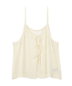 CRAFT STANDARD BOUTIQUE ノットヤーン透かしビスチェ
