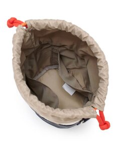 LeSportsac SM DRAWSTRING BUCKET/ディープシーベージュ/マンダリンコード
