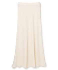 uncrave ライトダブルサテン バイアススカート