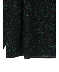 Green Parks 柄アソートラッフル衿ブラウス