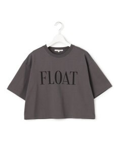 23区 【SLOW/一部店舗限定】ヴィンテージライクジャージー クロップド ロゴ Tシャツ