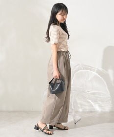 AMERICAN HOLIC リブ　５分袖トップス