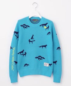 PW CIRCULUS 【こだわりシルエット/手洗い可】【WOMEN】フォックスモチーフニット