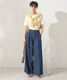 AMERICAN HOLIC リブ　５分袖トップス