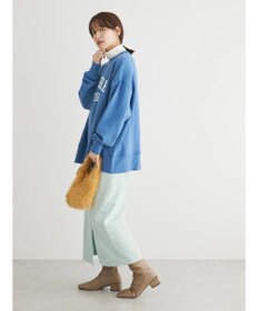 Green Parks マシュマロスエードＩラインスカート