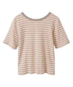 AMERICAN HOLIC リブ　５分袖トップス