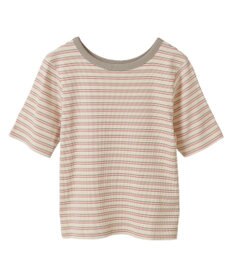 AMERICAN HOLIC リブ　５分袖トップス