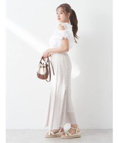 earth music&ecology ２ＷＡＹフリルブラウス