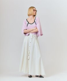 GRACE CONTINENTAL サーキュラーデニムスカート