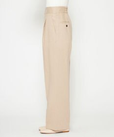 uncrave 【5周年企画・手洗い可】ライト リネン ワイドパンツ（uncrave STANDARD）