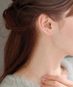Phoebe 【K10RG】リバーシブル2wayスウィングイヤリング