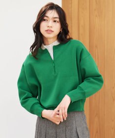 ANY ミラノリブジップニット