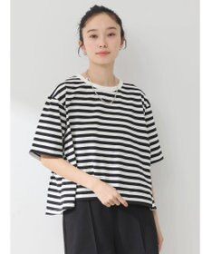 earth music&ecology バックタッククロップドＴ