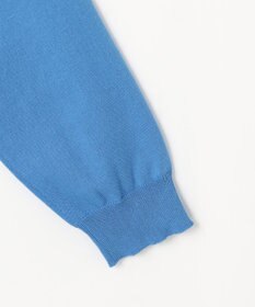 ANY L コットンブレンドポロカーデ