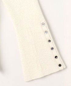 組曲 L 【WEB限定】ミニブークレー襟付きニットポロ