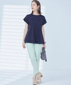 組曲 【WEB限定】コンシャスジャージー チュニックカットソー