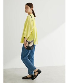 Green Parks Ｉ　ＳＥＴ２点　刺繍７分袖ブラウス＋タンクトップ