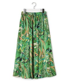 J.PRESS YORK STREET 【WOMEN】プリントフレア スカート