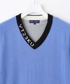 23区GOLF 【MEN】【手洗い可】裏地付き Vネックニット