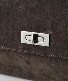 russet スエードフラップミニトートバッグ(CE-1722-WEB)